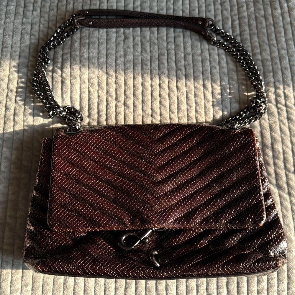 Brown Quilted Rebecca Minkoff Shoulder Bag